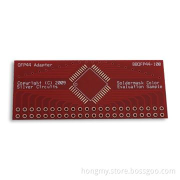 Double-sided PCB with Board Thickness of 1.6mm and Lead-free HASL Surface Finish